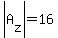 abs%28A%5Bz%5D%29=16