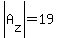 abs%28A%5Bz%5D%29=19