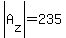 abs%28A%5Bz%5D%29=235