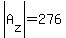 abs%28A%5Bz%5D%29=276