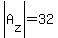 abs%28A%5Bz%5D%29=32