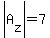 abs%28A%5Bz%5D%29=7