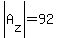 abs%28A%5Bz%5D%29=92