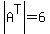 abs%28A%5ET%29+=+6