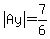 abs%28Ay%29=+7%2F6