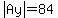 abs%28Ay%29=+84