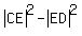 abs%28CE%29%5E2+-+abs%28ED%29%5E2