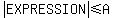 abs%28EXPRESSION%29%3C=A