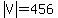 abs%28V%29=456