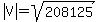 abs%28V%29=sqrt%28208125%29