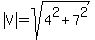 abs%28V%29=sqrt%284%5E2%2B7%5E2%29