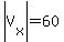 abs%28V%5Bx%5D%29=60