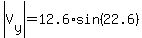 abs%28V%5By%5D%29=12.6%2Asin%2822.6%29