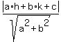 abs%28a%2Ah%2Bb%2Ak%2Bc%29%2Fsqrt%28a%5E2%2Bb%5E2%29+