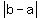 abs%28b-a%29