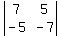 abs%28matrix%282%2C2%2C7%2C5%2C-5%2C-7%29%29