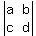 abs%28matrix%282%2C2%2Ca%2Cb%2Cc%2Cd%29%29