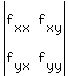 abs%28matrix%282%2C2%2Cf%5Bxx%5D%2Cf%5Bxy%5D%2Cf%5Byx%5D%2Cf%5Byy%5D%29%29
