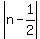 abs%28n-1%2F2%29