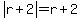 abs%28r%2B2%29=r%2B2