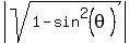 abs%28sqrt%281-sin%5E2%28theta%29%29%29