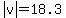 abs%28v%29=18.3