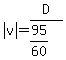 abs%28v%29=D%2F%2895%2F60%29