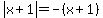 abs%28x%2B1%29=-%28x%2B1%29