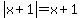 abs%28x%2B1%29=x%2B1