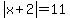 abs%28x%2B2%29=11