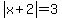 abs%28x%2B2%29=3