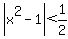 abs%28x%5E2-1%29%3C1%2F2