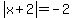 abs%28x+%2B+2%29+=+-2