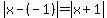 abs%28x-%28-1%29%29=abs%28x%2B1%29