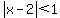 abs%28x-2%29%3C1