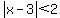 abs%28x-3%29%3C2