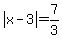 abs%28x-3%29=7%2F3