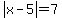abs%28x-5%29=7