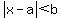 abs%28x-a%29%3Cb