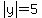 abs%28y%29+=+5