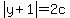 abs%28y%2B1%29=2c