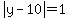 abs%28y-10%29=1