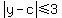 abs%28y-c%29%3C=3