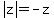 abs%28z%29=-z