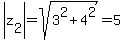 abs%28z%5B2%5D%29=sqrt%283%5E2%2B4%5E2%29=5
