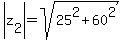 abs%28z%5B2%5D%29+=+sqrt%2825%5E2%2B60%5E2%29