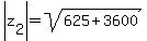 abs%28z%5B2%5D%29+=+sqrt%28625%2B3600%29