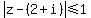 abs%28z-%282%2Bi%29%29%3C=1
