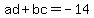 ad%2Bbc=-14