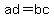 ad+++=++bc+